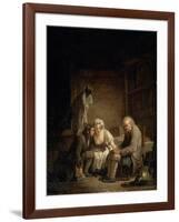 Blind Man Deceived, C1755-Jean-Baptiste Greuze-Framed Giclee Print