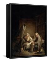 Blind Man Deceived, C1755-Jean-Baptiste Greuze-Framed Stretched Canvas