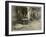 Blind Man Placing Iron Hoops on Brooms at the Bourne Memorial Building, New York, 1921-Byron Company-Framed Giclee Print