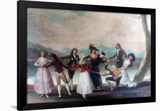 Blind Man's Buff, 1788-1789-Francisco de Goya-Framed Giclee Print