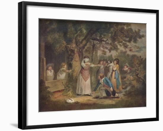 Blind Man's Buff, 1788, (1917)-William Ward-Framed Giclee Print