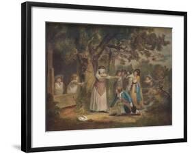 Blind Man's Buff, 1788, (1917)-William Ward-Framed Giclee Print