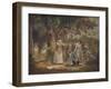 Blind Man's Buff, 1788, (1917)-William Ward-Framed Giclee Print