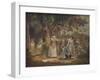 Blind Man's Buff, 1788, (1917)-William Ward-Framed Giclee Print