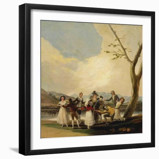 Blind Man's Buff, 1788-Francisco de Goya-Framed Giclee Print