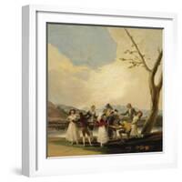 Blind Man's Buff, 1788-Francisco de Goya-Framed Giclee Print