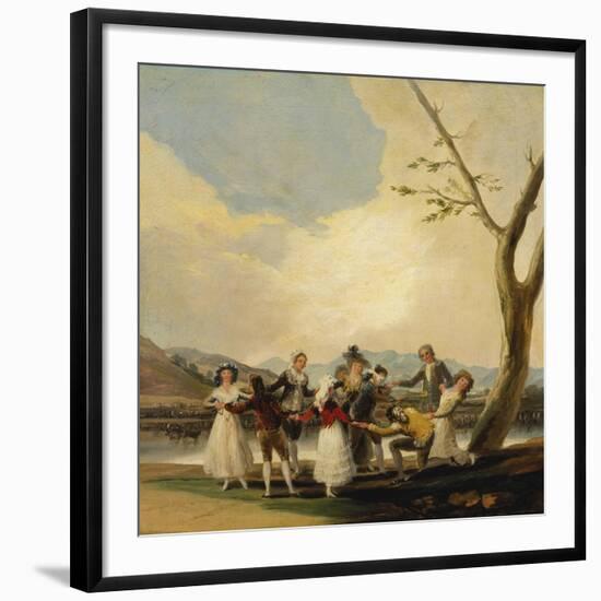 Blind Man's Buff, 1788-Francisco de Goya-Framed Giclee Print