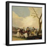 Blind Man's Buff. 1788-Francisco de Goya-Framed Giclee Print