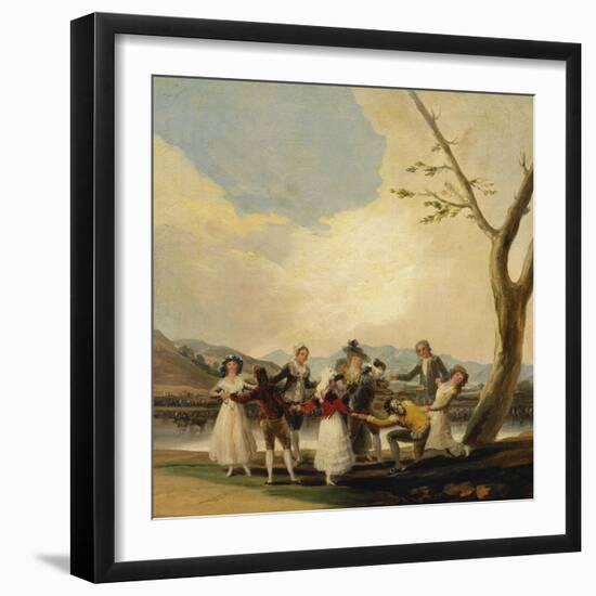 Blind Man's Buff. 1788-Francisco de Goya-Framed Giclee Print