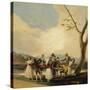 Blind Man's Buff. 1788-Francisco de Goya-Stretched Canvas