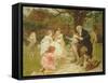 Blind Man's Buff-Frederick Morgan-Framed Stretched Canvas