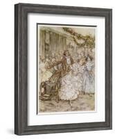 Blind Man's Buff-Arthur Rackham-Framed Art Print