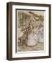 Blind Man's Buff-Arthur Rackham-Framed Art Print