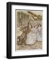 Blind Man's Buff-Arthur Rackham-Framed Art Print