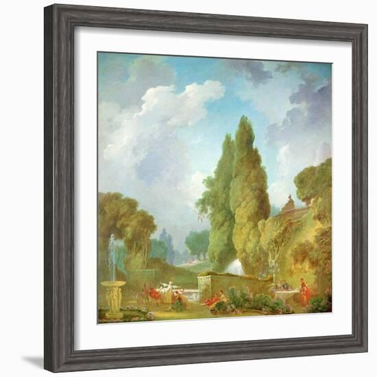 Blind Man's Buff-Jean-Honoré Fragonard-Framed Giclee Print