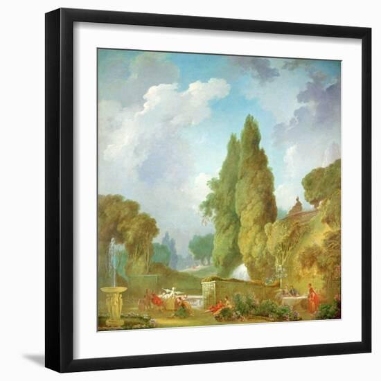 Blind Man's Buff-Jean-Honoré Fragonard-Framed Giclee Print