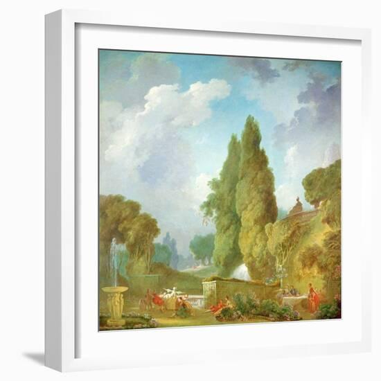 Blind Man's Buff-Jean-Honoré Fragonard-Framed Giclee Print