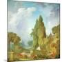 Blind Man's Buff-Jean-Honoré Fragonard-Mounted Giclee Print