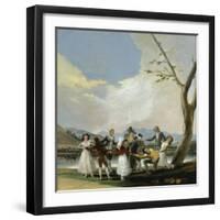 Blind Mans Buff, 1787-Francisco de Goya y Lucientes-Framed Giclee Print