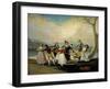 Blind Mans Buff, 1787-Francisco de Goya y Lucientes-Framed Giclee Print