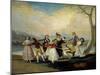 Blind Mans Buff, 1787-Francisco de Goya y Lucientes-Mounted Giclee Print