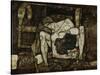 Blind Mother or the Mother, 1914-Egon Schiele-Stretched Canvas