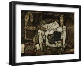 Blind Mother or the Mother, 1914-Egon Schiele-Framed Giclee Print