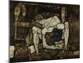 Blind Mother or the Mother, 1914-Egon Schiele-Mounted Giclee Print