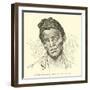 Blind Renoque, Chief of the Ajondo-null-Framed Giclee Print