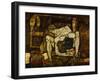 Blinde Mutter Blind mother. Oil on canvas (1914) 99 x 120 cm L 247 .-Egon Schiele-Framed Giclee Print