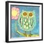 Blinded by the Light Owl-Wyanne-Framed Giclee Print