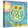 Blinded by the Light Owl-Wyanne-Stretched Canvas