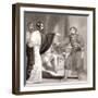 Blinding of Elymas, C1810-C1844-Henry Corbould-Framed Giclee Print