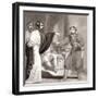 Blinding of Elymas, C1810-C1844-Henry Corbould-Framed Giclee Print