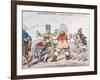 Blindman's Buff, or Too Many for John Bull, Published by Hannah Humphrey in 1795-James Gillray-Framed Giclee Print