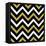 Bling Chevron-Tina Lavoie-Framed Stretched Canvas