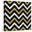 Bling Chevron-Tina Lavoie-Stretched Canvas