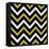 Bling Chevron-Tina Lavoie-Framed Stretched Canvas