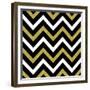 Bling Chevron-Tina Lavoie-Framed Giclee Print