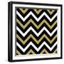 Bling Chevron-Tina Lavoie-Framed Giclee Print