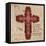 Blingy Cross 1-Diane Stimson-Framed Stretched Canvas