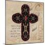 Blingy Cross 2-Diane Stimson-Mounted Art Print