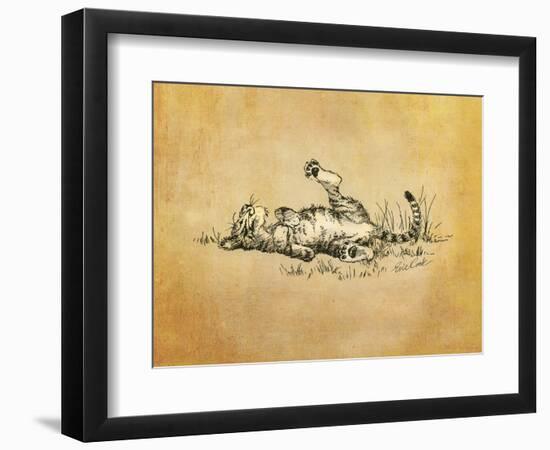 Bliss in the Grass-Evie Cook-Framed Premium Giclee Print