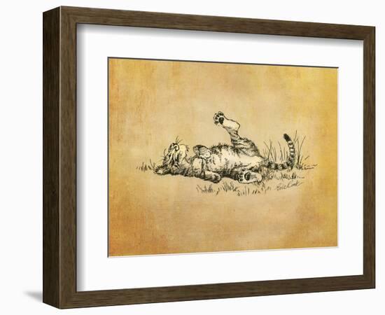 Bliss in the Grass-Evie Cook-Framed Giclee Print