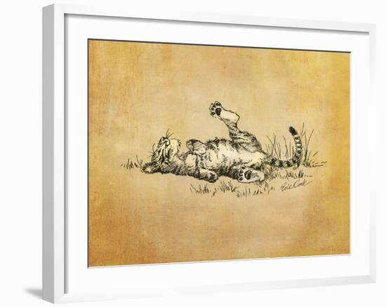 Bliss in the Grass-Evie Cook-Framed Giclee Print