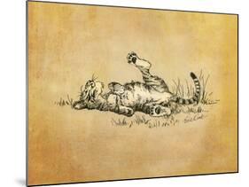 Bliss in the Grass-Evie Cook-Mounted Giclee Print