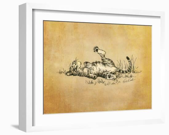 Bliss in the Grass-Evie Cook-Framed Giclee Print
