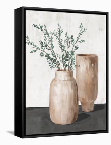 Blissful Vases-Isabelle Z-Framed Stretched Canvas