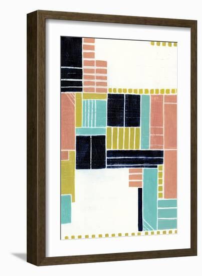Blithe Puzzle II-Grace Popp-Framed Art Print