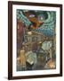 Blitz: Plane Flying-Clive Branson-Framed Giclee Print